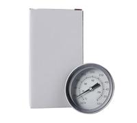 Thermomètre de Four Modèle Bx53 en Acier Inoxydable, Cuisson 50-550 °f | Lecture Instantanée à Double Échelle, Cadran 52mm, Tige 75mm, Aliments, Fumoir et Grillades
