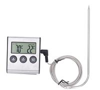 Thermomètre De Four Numérique Thermomètre À Viande Électronique Avec Four Numérique À Sonde Pour La Cuisson Des Grillades De Cuisine Avec Préréglage Thermomètres Infrarouges