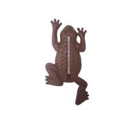 Esschert Ruby Thursday - thermomètre en métal - Grenouille - 24 x 12cm
