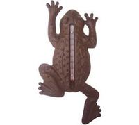 Esschert Ruby Thursday - thermomètre en métal - Grenouille - 24 x 12cm