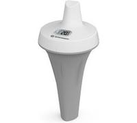 Bresser Thermomètre de piscine et spa weiß G – Mesure la température de l'eau, blanc