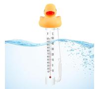 Thermomètre De Piscine Flottant - Thermomètre Flottant Géant Canard Poulpe Avec Corde | Accessoires De Piscine - Pour Étang Intérieur Lac Plage Jardin Terrasse Spa Aquarium Bac Vacances