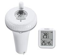 Thermomètre de piscine sans fil, connexion Bluetooth, mesure très précise de la température et de l'humidité, version sans fil = version sans fil