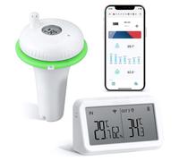 Thermomètre de piscine sans fil flottant - Passerelle Wi-Fi incluse - Mesure ±1 °C - IBS-P02R - Jusqu'à 9 capteurs