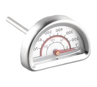 Thermomètre de rechange pour les modèles Charbroil, indicateur de chaleur demi-cercle 0 à 400 °C, manche 73 mm, résistant aux intempéries, accessoire pour barbecue en plein air et 1 pièce