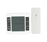 Thermomètre de réfrigérateur, BuyWeek LCD Display Thermomètre numérique sans fil pour congélateur Capteur de température intérieur/extérieur multifonction avec alarme sonore