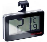 Westmark Thermomètre Digital de Réfrigérateur, Pour Température Ambiante ou du Réfrigérateur, Plastique/Verre, Argenté/Noir 52152280