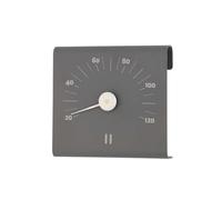 Thermomètre de sauna en aluminium Rento Gris