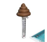 Thermomètre d'eau de bain flottant - Forme de précise à double échelle et flottante - Jouet de bain pour | Pour baignoire, hydromassage, étang, spa, piscine et