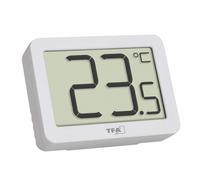 Thermometre d'environnement TFA Dostmann 30.1065.02 Digital Interieur Blanc