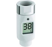TFA Dostmann Thermomètre de douche numérique TFA 30.1046 – Témoin LED, 41°C