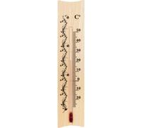 thermomètre d'intérieur en bois 185x40mm 011200