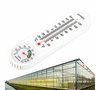 Thermomètre d'intérieur | Mini thermomètre hygromètre d'intérieur 2 en 1 pour la maison | Jauge de température et d'humidité portable pour terrasse, champ, cave, jardin