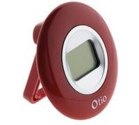 Thermomètre intérieur LCD - bordeaux - Otio