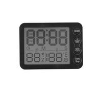 Thermomètre d'intérieur TS-9606 multifonctionnel Compteur de température humidité G