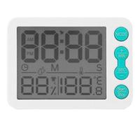 Thermomètre d'intérieur TS-9606 multifonctionnel Compteur de température humidité G