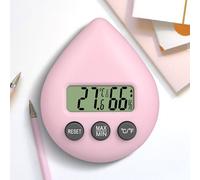 Thermomètre Électronique Goutte D'eau, Hygromètre D'intérieur, Pour Chambre De Bébé, Pour Enfants, Créatif, Pour La Maison