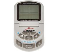 Thermomètre électronique, numérique, en acier inoxydable, 20 cm, 500 °C, blanc