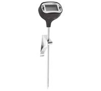 Thermomètre électronique pour viande - Thermomètre à sonde pour cuisson - 17 cm - Noir