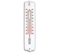 Thermomètre en plastique ABS - METALTEX - 20.5 cm - blanc