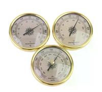 Thermomètre et hygromètre 3 en 1 avec baromètre - 72 mm