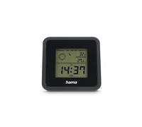Thermomètre et hygromètre "Bornéo", numérique, pour l'intérieur, noir