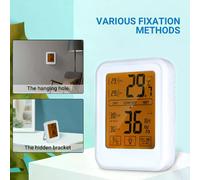 Thermomètre et hygromètre écran tactile - Station météo