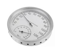 Thermomètre et Hygromètre en Acier Inoxydable
