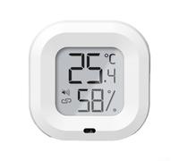 Thermomètre et hygromètre intelligent sans fil avec exportation de données et alarme, capteur numérique de température et d'humidité pour serre, abri de légumes et entretien des plantes d'intérieur