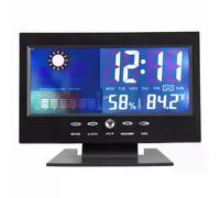 Thermomètre et hygromètre LCD - Station météo, alarme, commande vocale