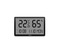 Hama Thermometer und Hygrometer \ Lombok\ , digital, für innen, Schwarz Thermo-hygromètre 00222232