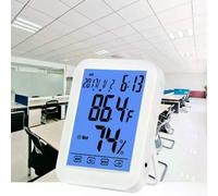 Thermomètre et hygromètre numérique avec horloge
