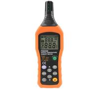 Thermomètre et Hygromètre Pm6508 pour Laboratoire et Stockage | Mesure de Température et Humidité, Affichage Électronique Clair, Boîtier ABS Tpe, sans Batterie