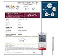 Thermomètre étalonné EBRO TTX 200 avec certificat d'étalonnage accrédité (accepté par le COFRAC)