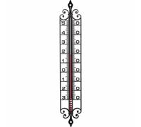 Thermomètre extérieur plastique Arabesque 41cm