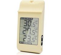 Thermomètre Digital Extérieur FISHTEC Écran LCD Min Max -50 À +70 °C Affichage °C °F Fixation Murale