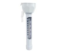 Thermomètre flottant blanc pour piscine