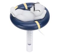Thermomètre Flottant Bouée Flottante Thermomètre de Piscine Dessin animé Ours Style Mètre de Température de l'eau pour Piscines Bains à Remous étang à Poissons