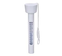 Thermomètre Flottant Pour Piscine 4,57x2.29x18.54 Cm PP | Gauge De Température De La Piscine Résistent Aux Chocs Et À L’eau | Hermomètres Piscines Avec Ficelle Flottant 0-50°C Accessoires