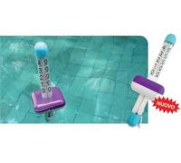 Thermomètre flottant pour piscine Kokido Jumbo, 40 cm, avec chaîne et grands chiffres, plage de température de 0 °C à 50 °C