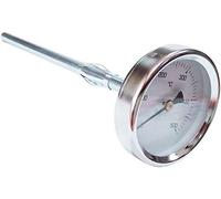 Thermomètre four bois barbecue 0-500 g sonde rigide 15 cm température