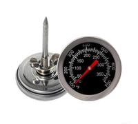 Thermomètre Four Double Échelle 50-350°C Thermomètre Four Double | Acier inoxydable pour robuste, double échelle °C/°F, lecture précise, pour idéal pour gril extérieur