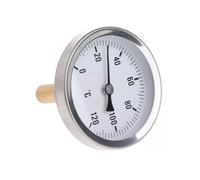 Thermomètre horizontal à cadran 63mm