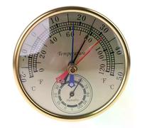 Thermomètre hygromètre analogique 5"