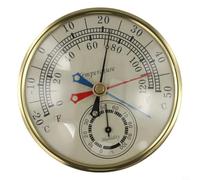 Thermomètre Hygromètre Analogique Extérieur Jardin | Mesure analogique , évite casse verre, structure solide, pour idéal jardin extérieur