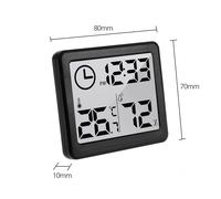 GreenBlue GB384B Thermomètre/hygromètre avec fonction horloge blanc digital