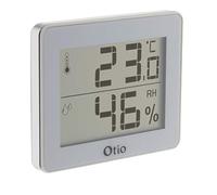 Otio Thermomètre hygromètre Blanc - LCD