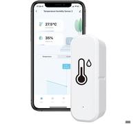 Thermomètre-hygromètre Bluetooth WiFi avec capteur thermique, avec application de contrôle à distance et alarme.