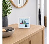 Thermomètre hygromètre connecté wi-fi 2.4 ghz compatible alexa & google