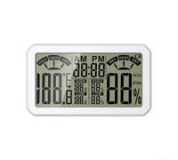 Thermomètre hygromètre d'intérieur en temps réel ABS (HT683) | Mises à jour des données en temps réel, technologie de capteur avancée, suit instantanément les changements climatiques